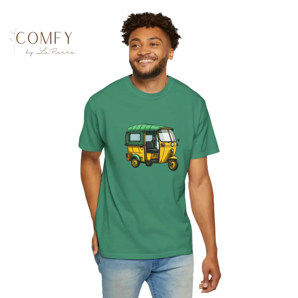 Rickshaw Tuk Tuk shirt - Unisex Garment-Dyed T-shirt (S-4XL) T-Shirt