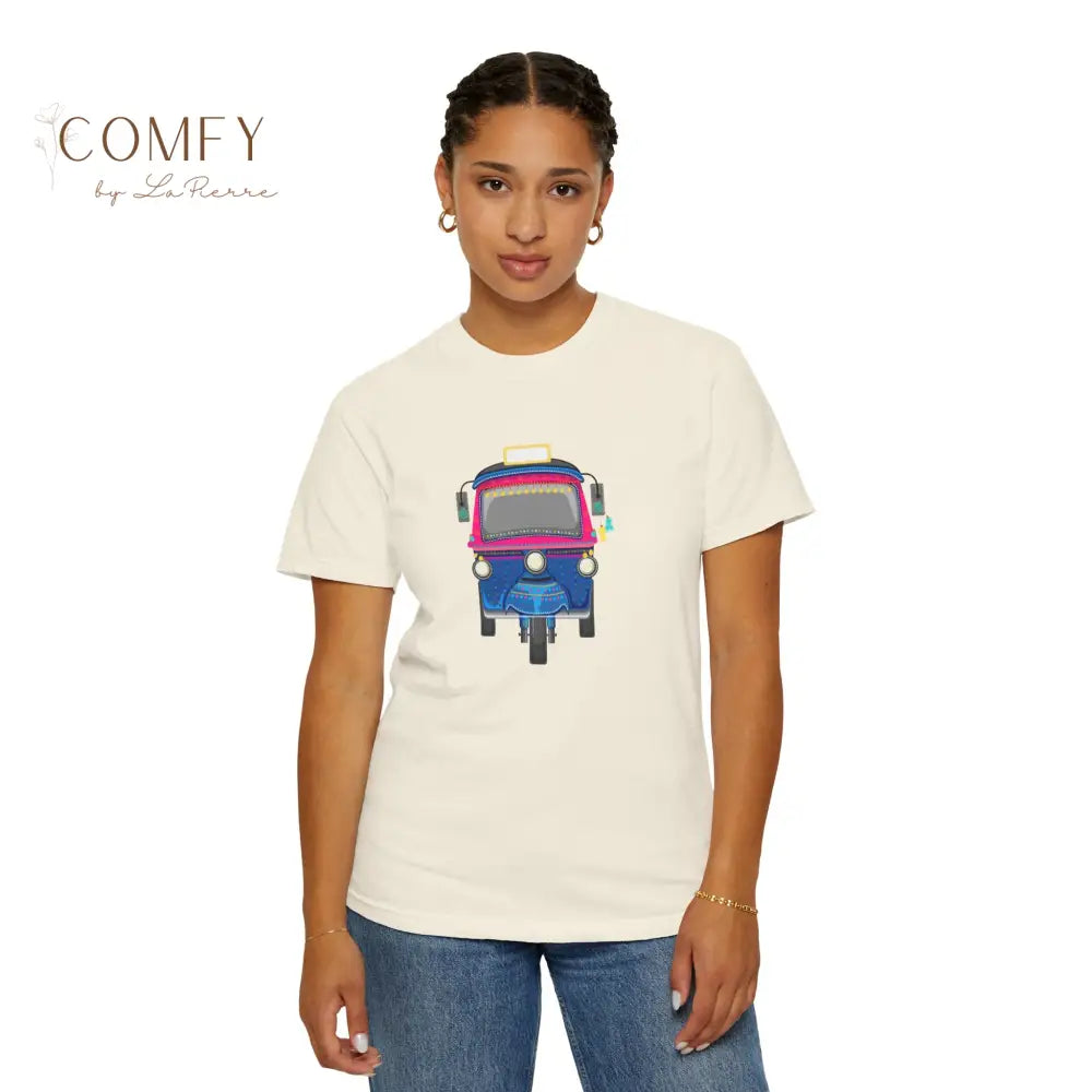 Rick Shaw Tuk Tuk shirt - Unisex Garment-Dyed T-shirt (S-4XL) T-Shirt