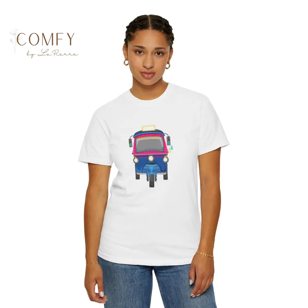 Rick Shaw Tuk Tuk shirt - Unisex Garment-Dyed T-shirt (S-4XL) T-Shirt