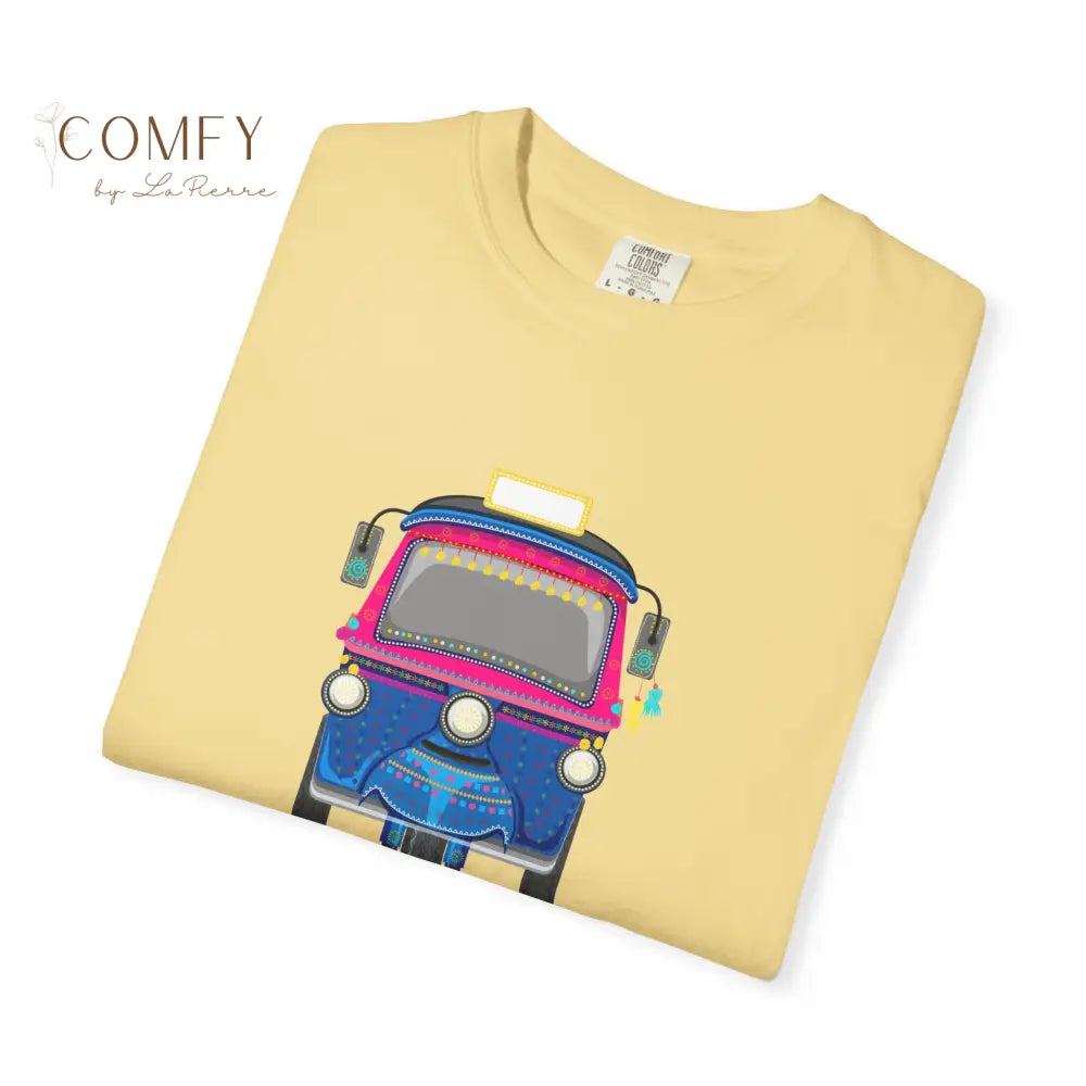 Rick Shaw Tuk Tuk shirt - Unisex Garment-Dyed T-shirt (S-4XL) Butter / S T-Shirt