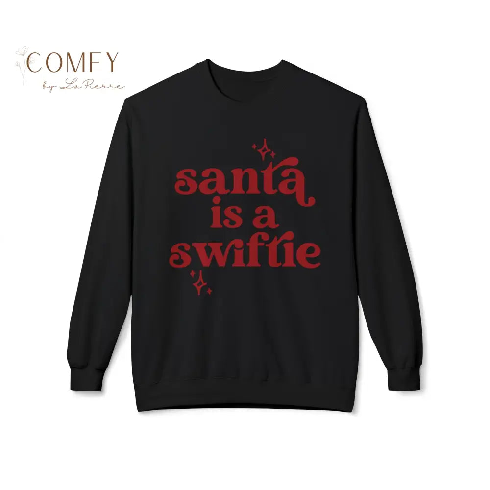 Santa Is a Song Lover Crewneck • Festive Music-Themed Christmas Sweatshirt • Unisex Midweight Holiday Sweater (S–4XL)