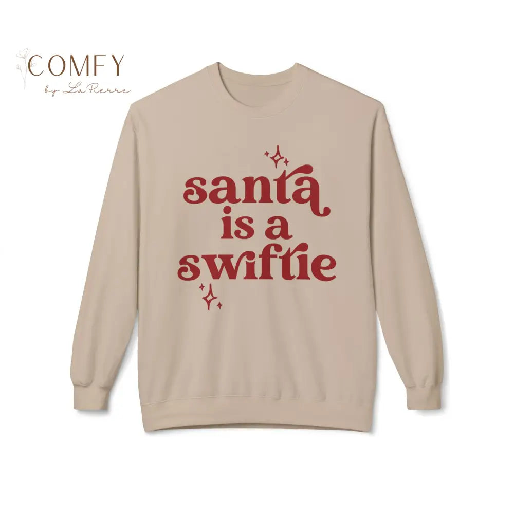 Santa Is a Song Lover Crewneck • Festive Music-Themed Christmas Sweatshirt • Unisex Midweight Holiday Sweater (S–4XL)