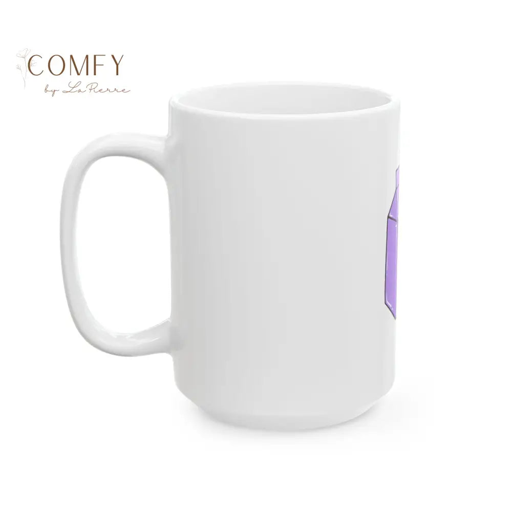 Silly Goose Juice - Cartoon Goose Purple Milk Carton coffee mug (11oz & 15oz) Mug