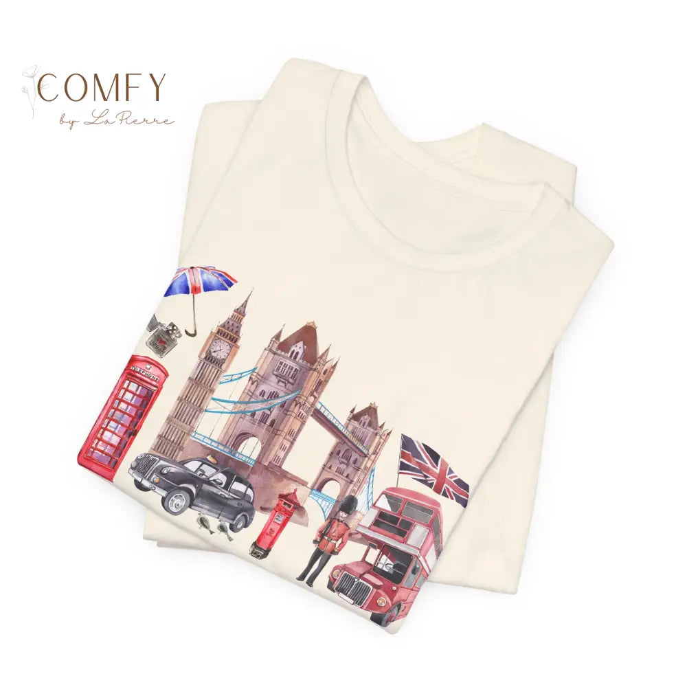 So Long London Poetic Aesthetic Tee • Moody Lyric-Inspired Graphic Shirt • Unisex Jersey T-Shirt (S–3XL) T-Shirt