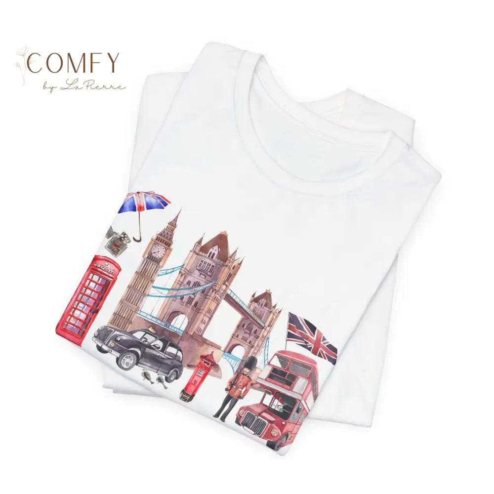 So Long London Poetic Aesthetic Tee • Moody Lyric-Inspired Graphic Shirt • Unisex Jersey T-Shirt (S–3XL) T-Shirt