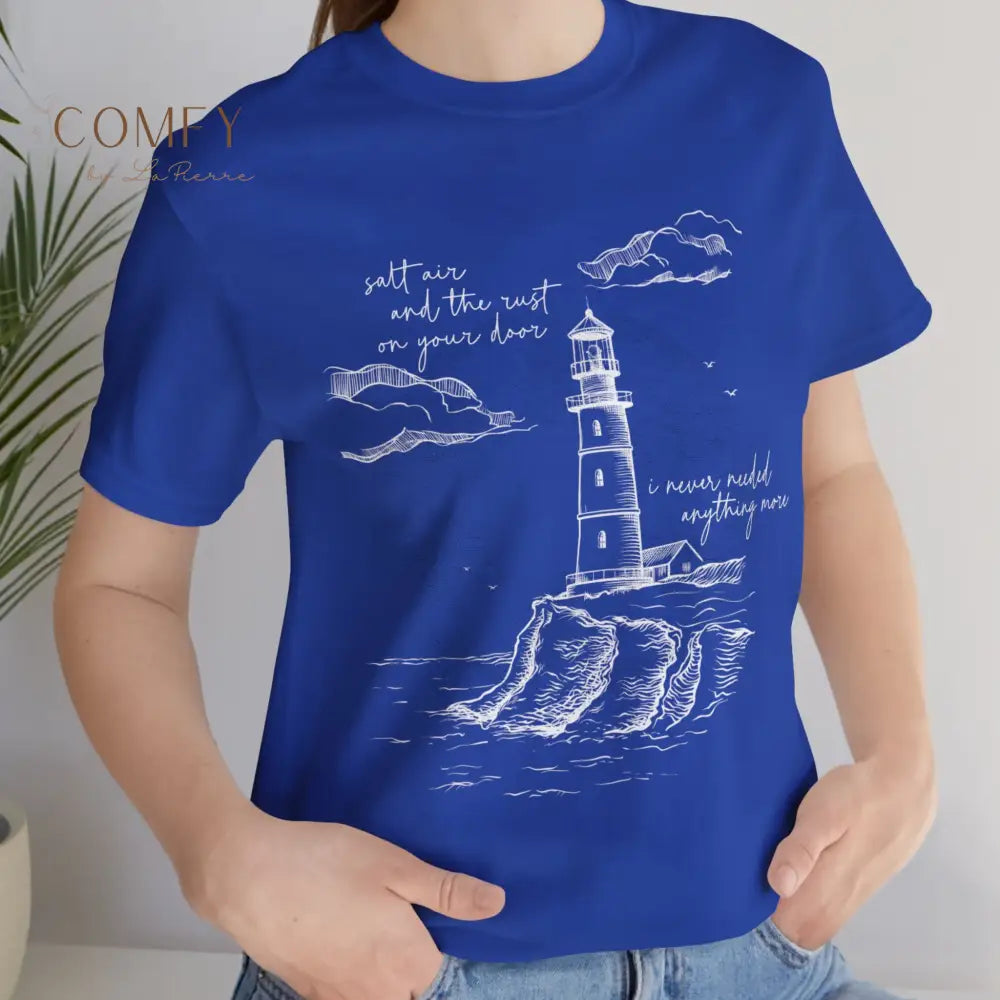 Soft Summer Salt Air Tee • Coastal Daydream Aesthetic Shirt • Unisex Jersey Short Sleeve Tee (XS–5XL) T-Shirt