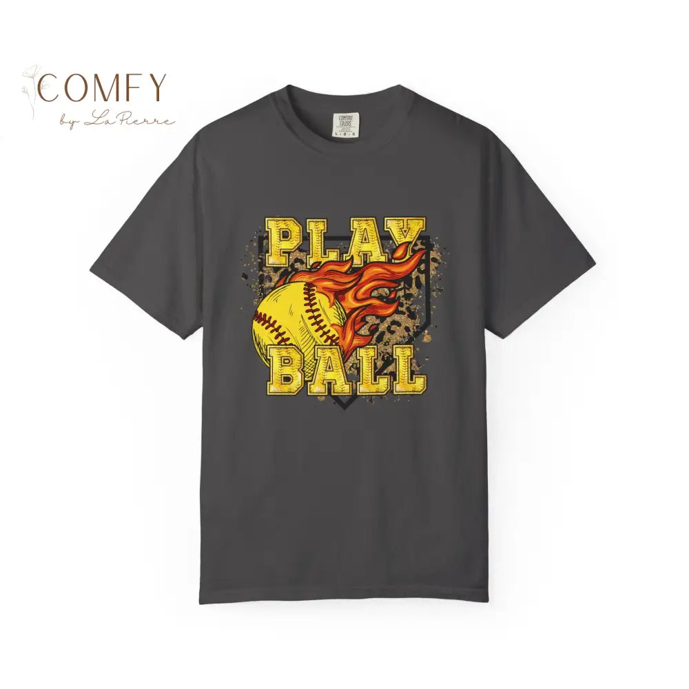 Softball Shirt • Vintage Softball Player Tee • Unisex Garment-Dyed T-Shirt (S–4XL) T-Shirt