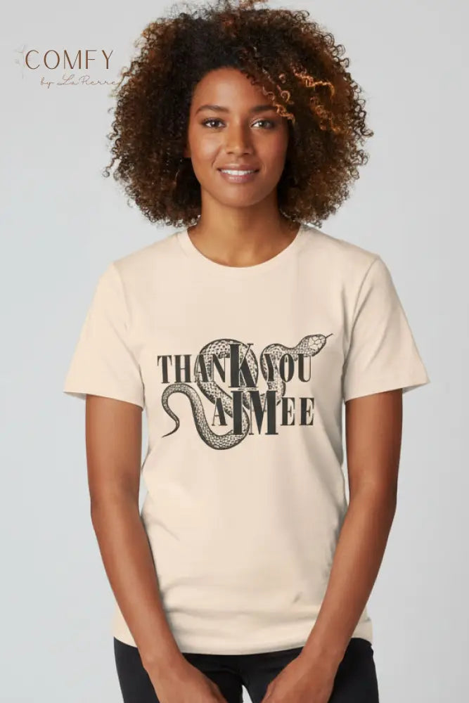 Thank You Aimee Inspired Tee • Emotional Poets Era Shirt • Soft Unisex TTPD-Inspired T-Shirt (XS–5XL) T-Shirt