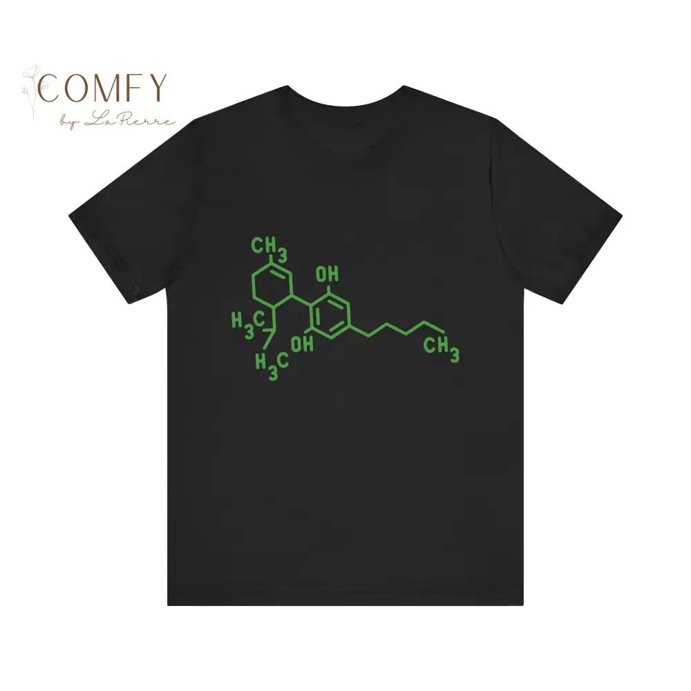 THC Elements Shirt • Marijuana Chemistry Graphic Tee • Cannabis Science T-Shirt • Weed Lover Gift • Unisex Jersey Tee