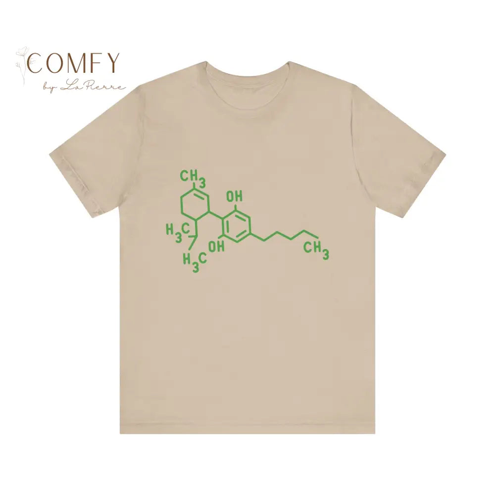 THC Elements Shirt • Marijuana Chemistry Graphic Tee • Cannabis Science T-Shirt • Weed Lover Gift • Unisex Jersey Tee