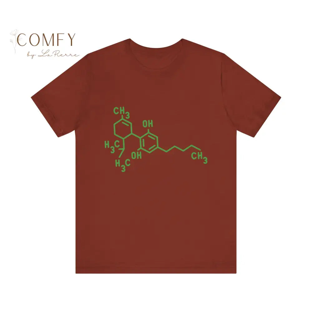 THC Elements Shirt • Marijuana Chemistry Graphic Tee • Cannabis Science T-Shirt • Weed Lover Gift • Unisex Jersey Tee