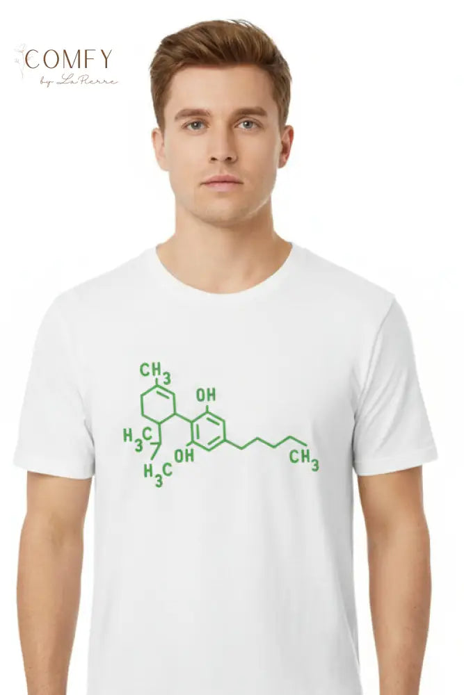 THC Elements Shirt • Marijuana Chemistry Graphic Tee • Cannabis Science T-Shirt • Weed Lover Gift • Unisex Jersey Tee