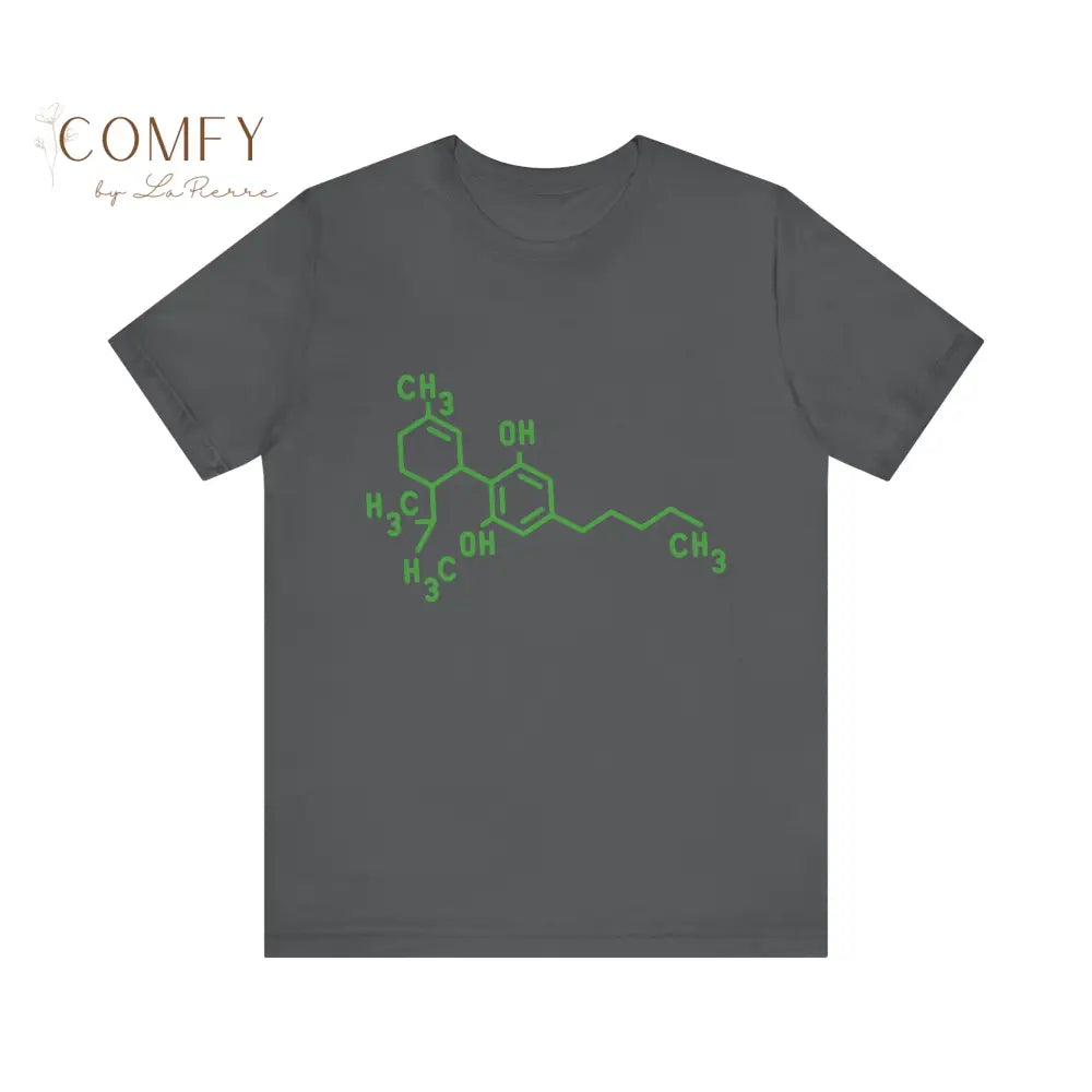 THC Elements Shirt • Marijuana Chemistry Graphic Tee • Cannabis Science T-Shirt • Weed Lover Gift • Unisex Jersey Tee