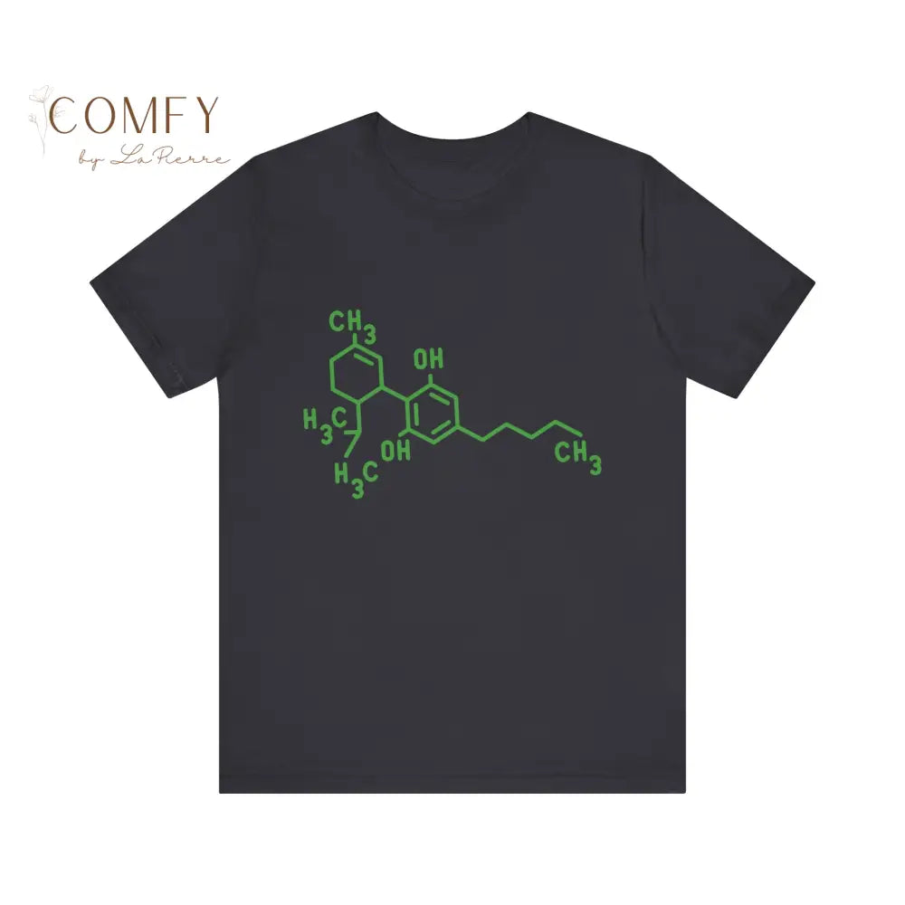 THC Elements Shirt • Marijuana Chemistry Graphic Tee • Cannabis Science T-Shirt • Weed Lover Gift • Unisex Jersey Tee
