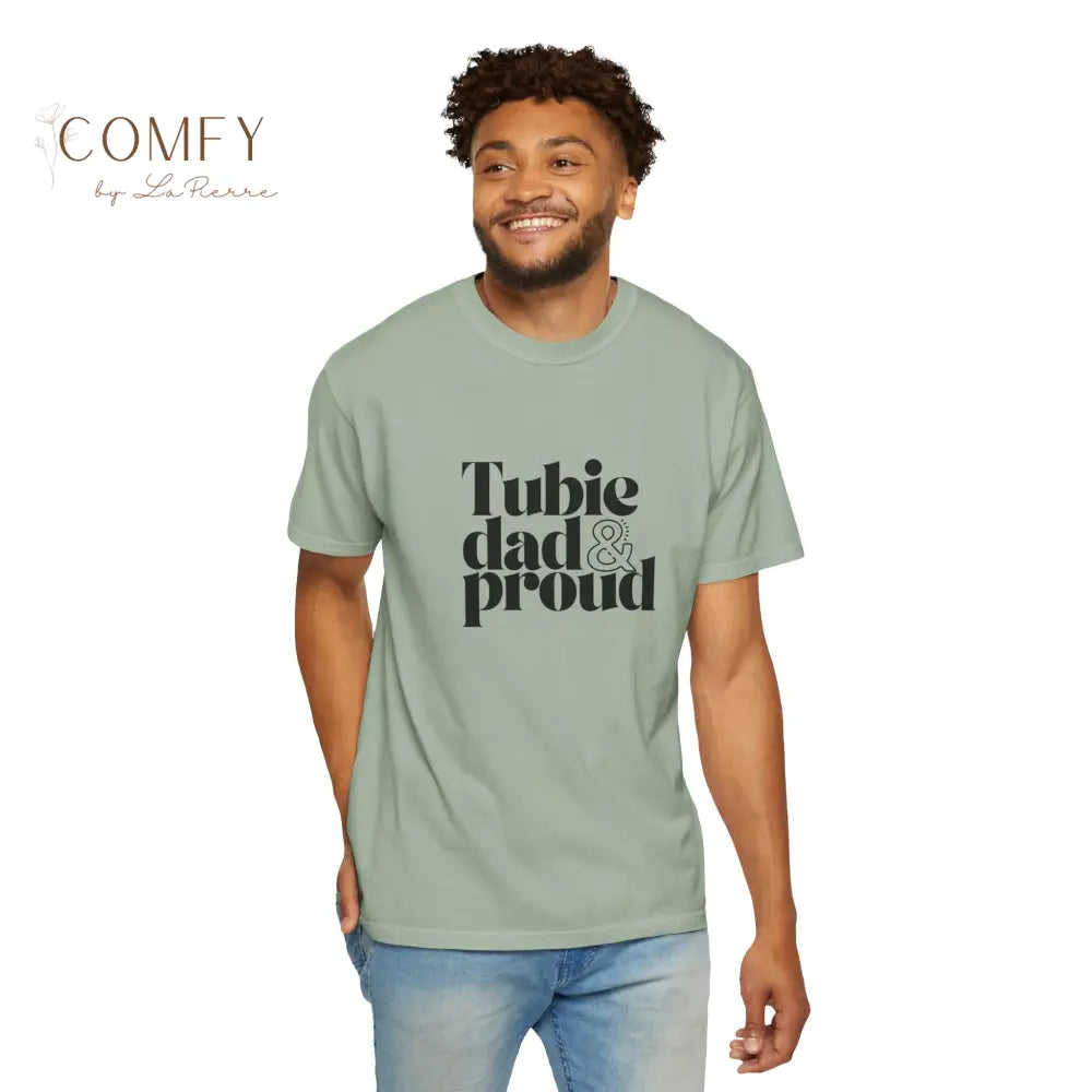 Tubie Dad Shirt • G-Tube Dad and Proud Tee • Feeding Tube Awareness Support Unisex T-Shirt (S–4XL) Bay / S T-Shirt