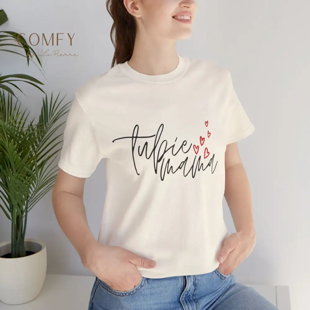 Tubie Mama Shirt • G-Tube Mom Support Tee • Feeding Tube Awareness Unisex T-Shirt (XS–5XL) T-Shirt
