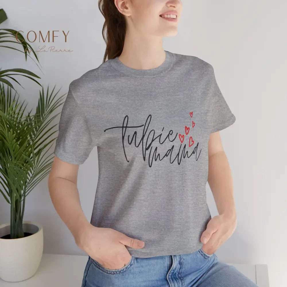 Tubie Mama Shirt • G-Tube Mom Support Tee • Feeding Tube Awareness Unisex T-Shirt (XS–5XL) T-Shirt
