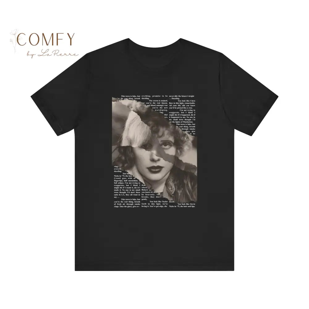 Clara Bow T-Shirt Unisex Soft Short Sleeve Tee (S-3XL) T-Shirt