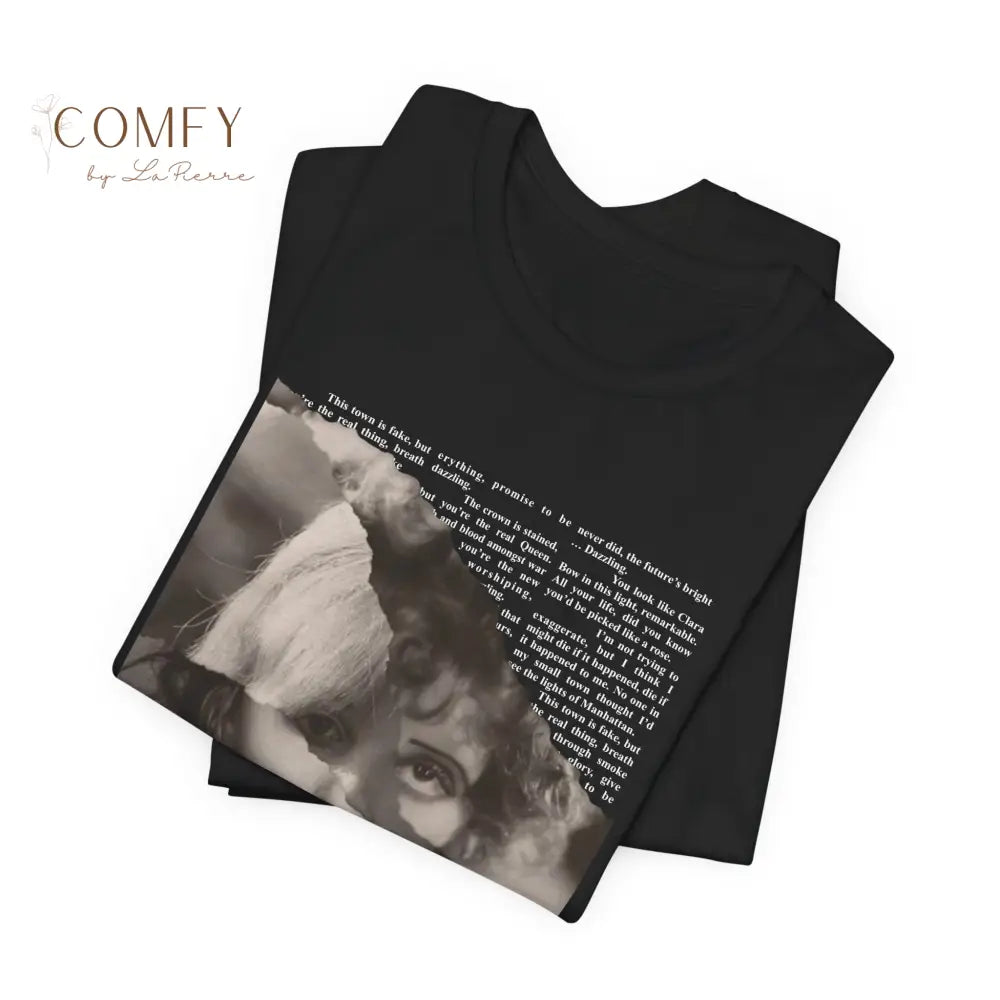 Clara Bow T-Shirt Unisex Soft Short Sleeve Tee (S-3XL) T-Shirt