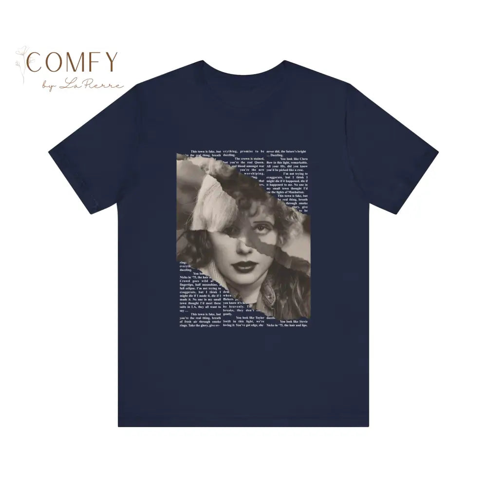 Clara Bow T-Shirt Unisex Soft Short Sleeve Tee (S-3XL) T-Shirt