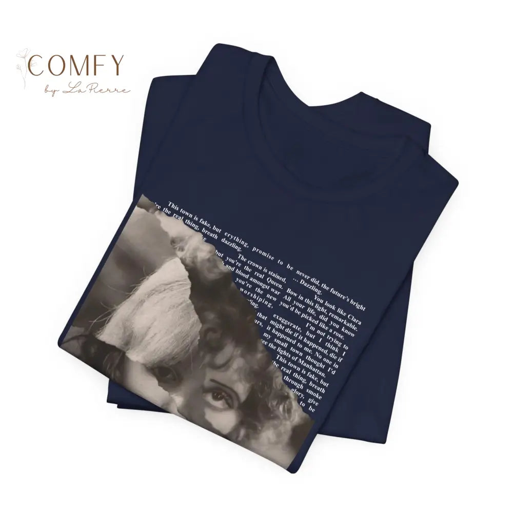 Clara Bow T-Shirt Unisex Soft Short Sleeve Tee (S-3XL) T-Shirt