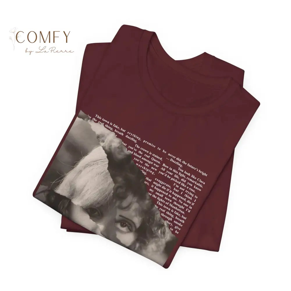 Clara Bow T-Shirt Unisex Soft Short Sleeve Tee (S-3XL) T-Shirt