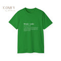 Wabi-sabi beauty in imperfection shirt - Unisex Ultra Cotton Tee (S-5XL) Irish Green / S T-Shirt