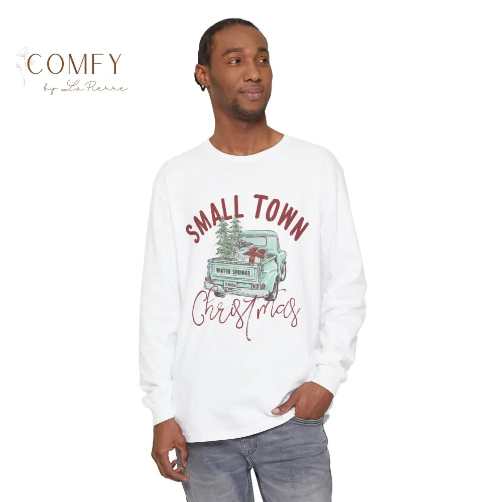 Winter Springs Florida Small Town Christmas - Unisex Long Sleeve T-Shirt (S-3XL) Long-sleeve