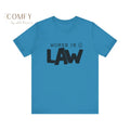 Women in Law Shirt • Female Attorney & Legal Professional Tee • Unisex Soft Short Sleeve T-Shirt (XS–5XL) Aqua / S